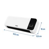 NOVEEN HC1200 LED WiFi Cortina d'aria + Telecomando