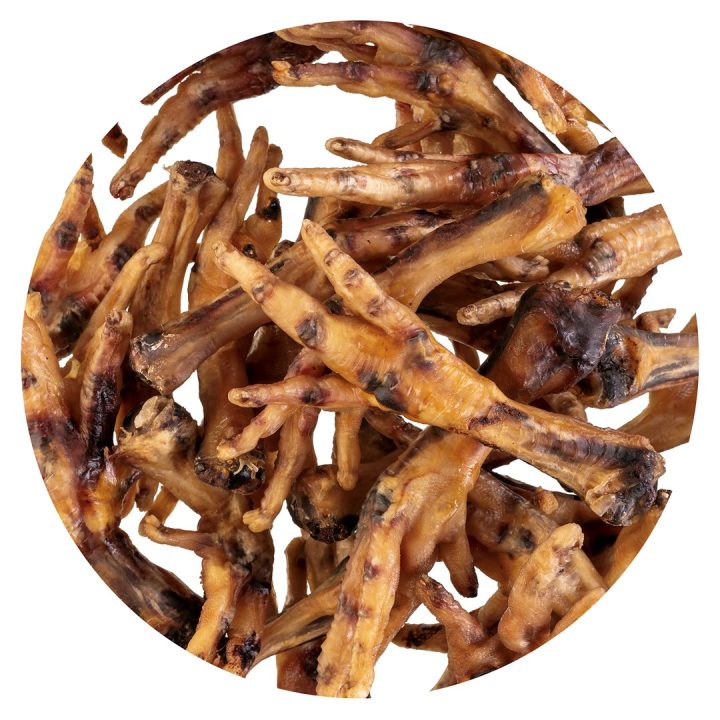 PETITTO Dried chicken feet - dog treat - 1kg