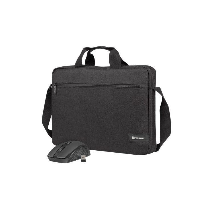 NATEC LAPTOP BAG WALLAROO 2 15.6 WITH MOUSE