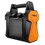 NEO TOOLS 90-060 termoventilatore ceramico PTC 2000 W nero arancio