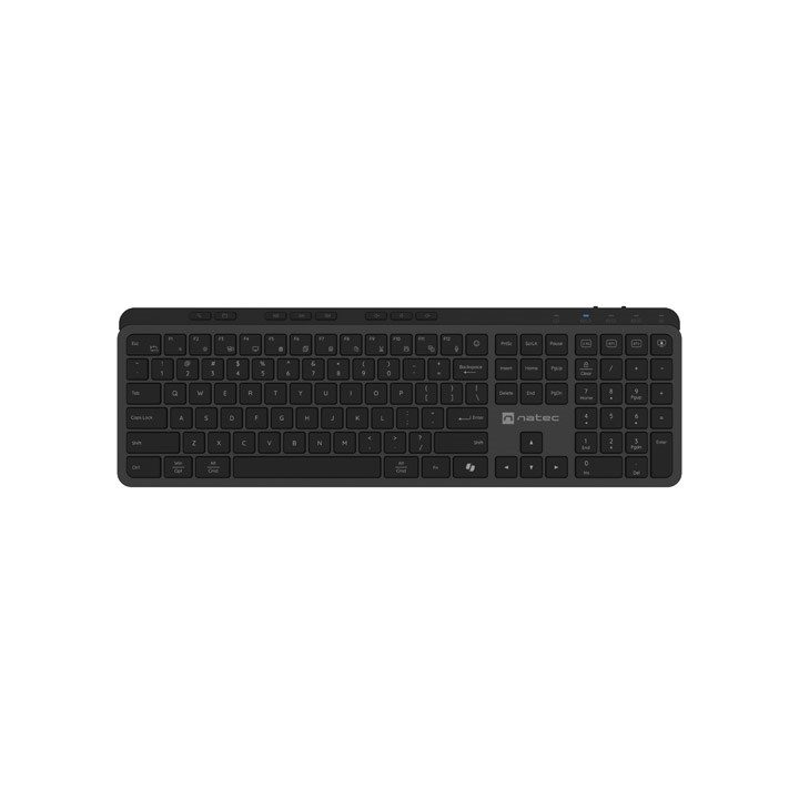 NATEC MEDUSA US WIRELESS KEYBOARD BT + 2.4GHZ X-SCISSORS SLIM