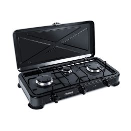 Promis KG300C 3-burner gas cooker black