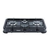 Promis KG300C 3-burner gas cooker black