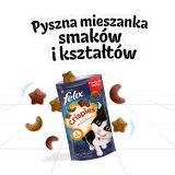 FELIX Crispies Beef Chicken - dry cat food - 45 g