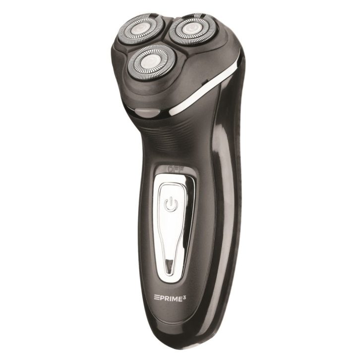 PRIME3 SRS11 men's shaver Rotation shaver Trimmer Black Silver