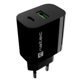 NATEC NUC-2397 mobile device charger Universal Black AC Fast charging Indoor