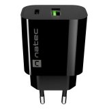 NATEC NUC-2397 mobile device charger Universal Black AC Fast charging Indoor