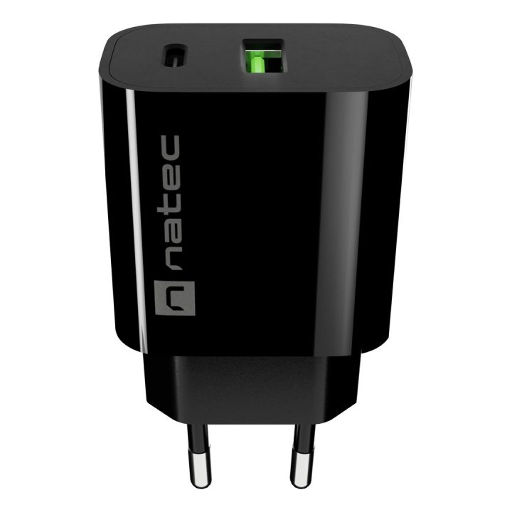 NATEC NUC-2397 mobile device charger Universal Black AC Fast charging Indoor