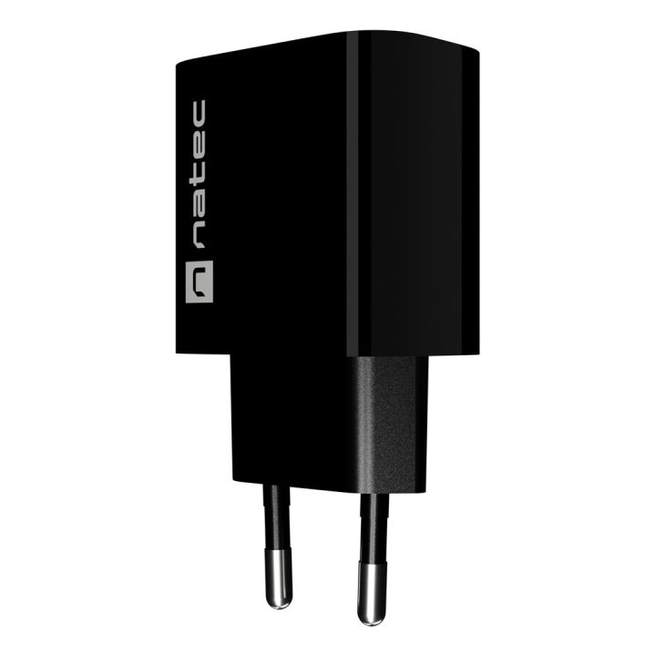 NATEC NUC-2397 mobile device charger Universal Black AC Fast charging Indoor