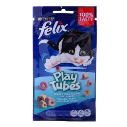 FELIX Play Tubes Fish Shrimps - dry cat food - 50 g