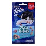 FELIX Play Tubes Fish Shrimps - dry cat food - 50 g
