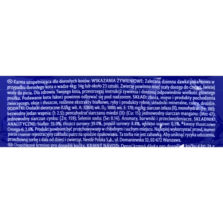 FELIX Play Tubes Fish Shrimps - dry cat food - 50 g