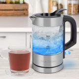 ProfiCook PC-WKS 1228 G electric kettle 0.5 L 1100 W Stainless steel Transparent