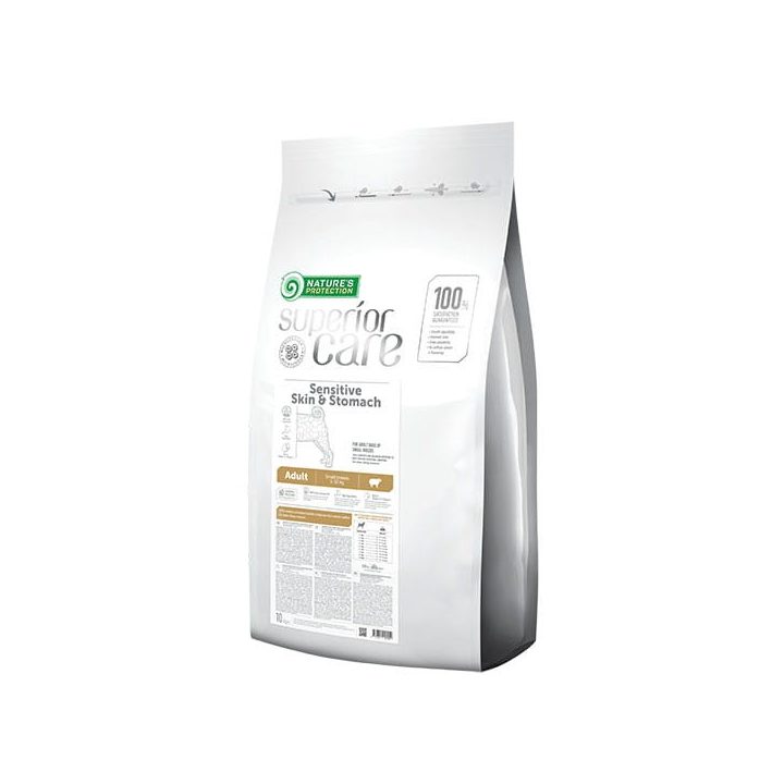 NATURE'S PROTECTION Superior Care Skin & Stomach Adult Small Lamb - dry dog ??food - 10 kg