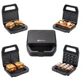 4 in 1 MELTO sandwich maker / sandwich cookies nuts waffles grill /