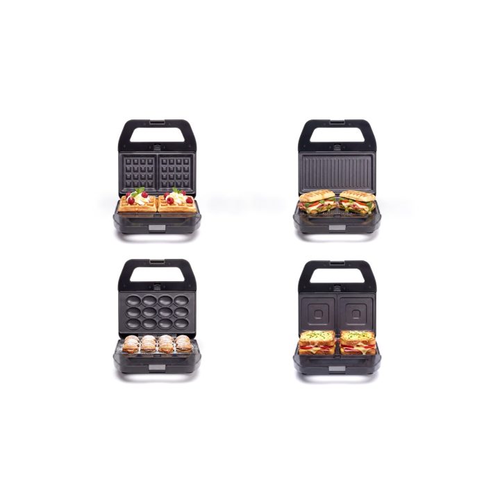 4 in 1 MELTO sandwich maker / sandwich cookies nuts waffles grill /