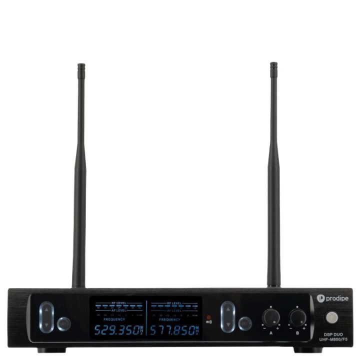 Prodipe M850 DSP Duo UHF F5 - UHF system with 2 handheld microphones
