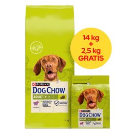 PURINA Dog Chow Adult Lamb - dry dog food - 14 + 2 5kg