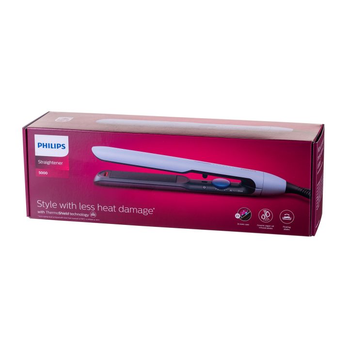 Piastra per capelli Straightener Philips 5000 serie BHS520/00 nero bianco 1.8 m