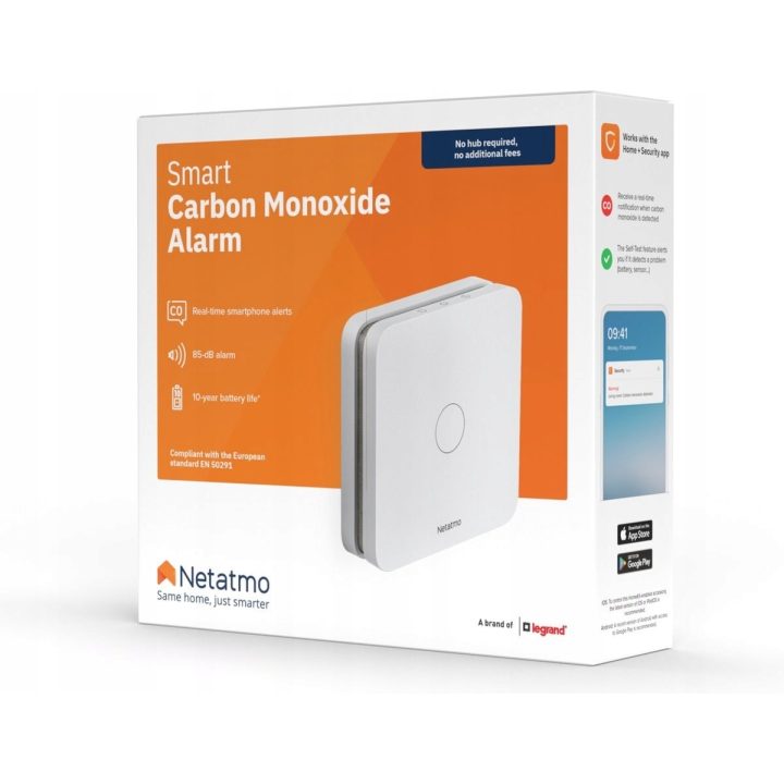 Carbon Monoxide Alarm NETATMO NCO