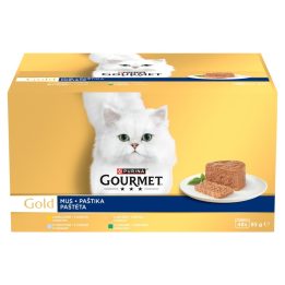 PURINA Gourmet Gold Mousse - wet cat food - 48x85g