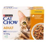 PURINA Cat Chow Chicken Zucchini - wet cat food - 10x85 g