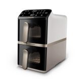 Philips 4000 serie NA462/80 friggitrice Doppia 10 L Autonoma 2750 W Friggitrice ad aria calda Nero Oro Grigio
