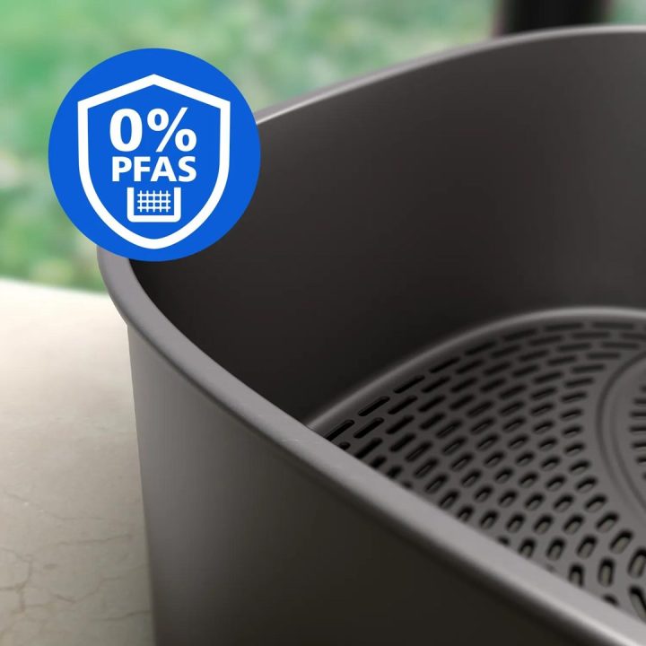 Philips 4000 serie NA462/80 friggitrice Doppia 10 L Autonoma 2750 W Friggitrice ad aria calda Nero Oro Grigio