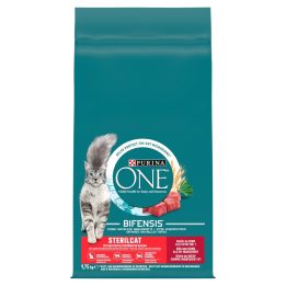 PURINA One Sterilcat Wołowina - dry cat food - 9 75kg