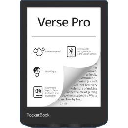 PocketBook Verse Pro e-book reader Touchscreen 16 GB Wi-Fi Black Blue