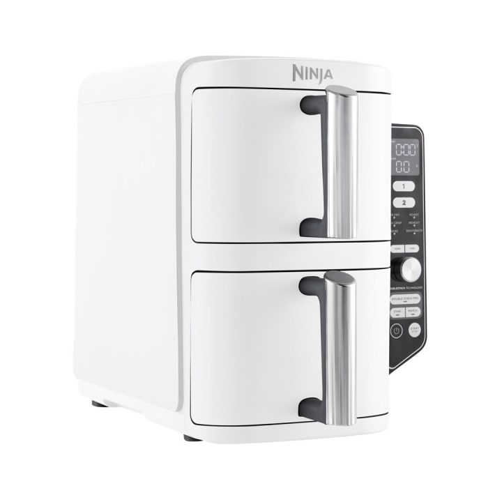 Ninja SL400EUWH fryer Double 9.5 L Stand-alone 2470 W Hot air fryer White