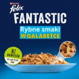 Felix Fantastic fish flavors in jelly with tuna salmon cod and flatfish - (12x 85 g)