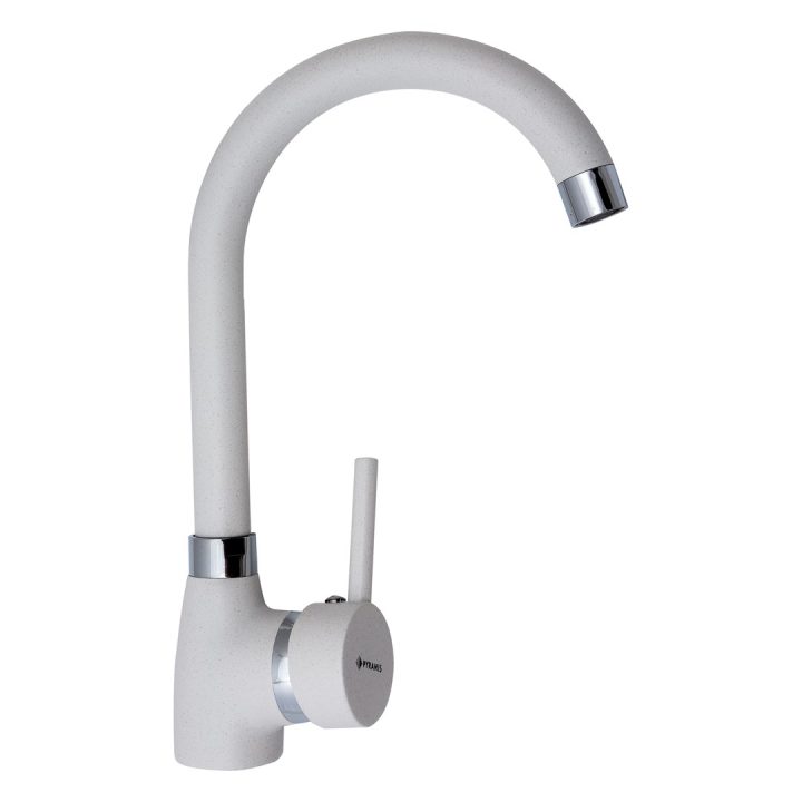 PYRAMIS BELLO granite faucet polar white