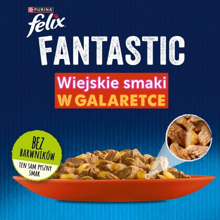 PURINA Felix Countryside Selection - wet cat food - 120x85g