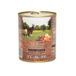 O'CANIS canned dog food- wet food-goat with potatoes - 800 g