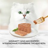 PURINA Gourmet Gold Mousse with salmon - wet cat food - 85g