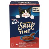 PURINA Felix Original Soup Time Box Beef lamb chcken - wet cat food - 6x48g