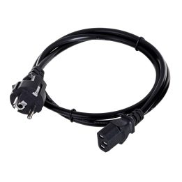 Savio CL-138 cavo di alimentazione nero 1.2 m