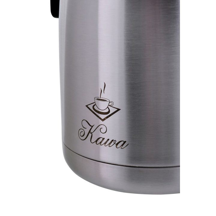 PROMIS Steel jug 2.0 l coffee print
