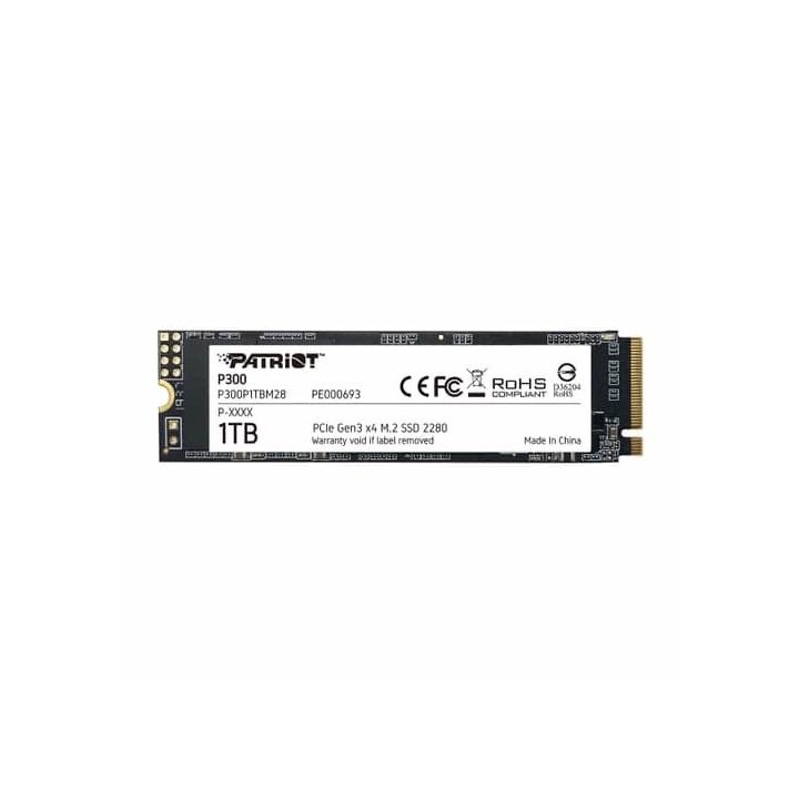 Patriot Memory P300 M.2 1000 GB PCI Express 3.0 NVMe