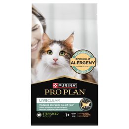 PURINA Pro Plan LiveClear Sterilised Rich in salmon - dry cat food - 1 4kg