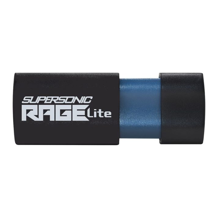 Patriot Memory Supersonic Rage Lite USB flash drive 64 GB USB Type-A 3.2 Gen 1 (3.1 Gen 1) Black Blue
