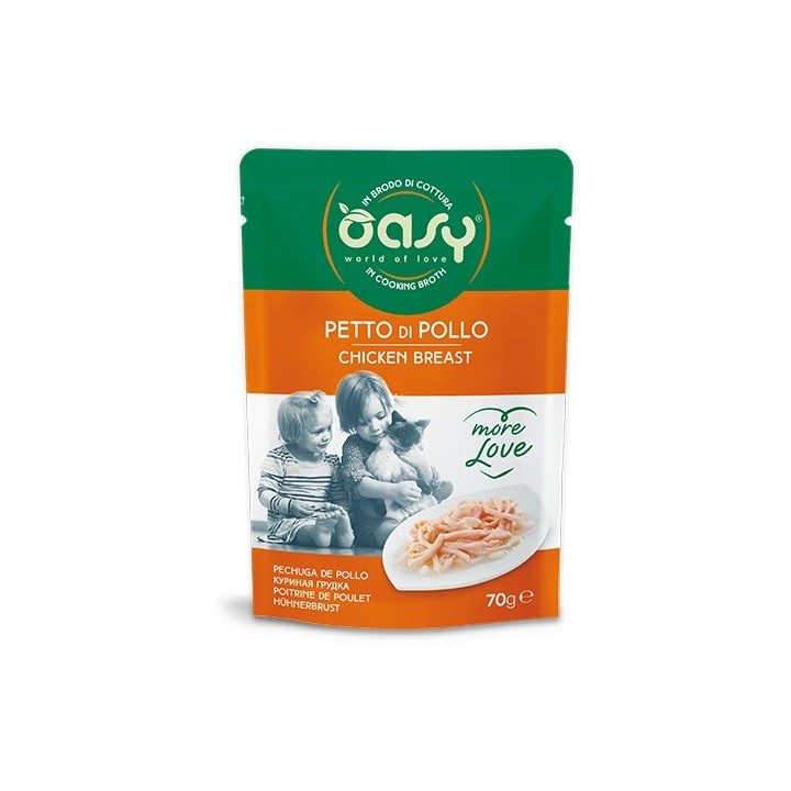 OASY More Love Chicken breast - wet cat food - 70g