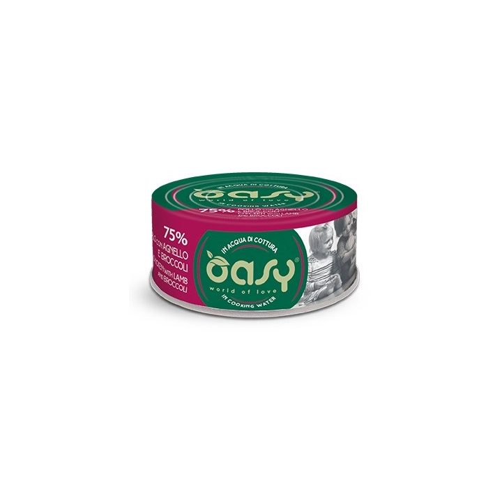 OASY More Love Chicken with lamb and broccoli - wet cat food - 70g