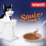 PURINA Felix Sauce Time - wet cat food - 6x40g