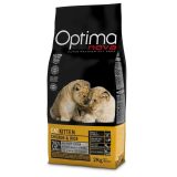 OPTIMANOVA Kitten Mono Chicken and Rice - dry cat food - 2kg