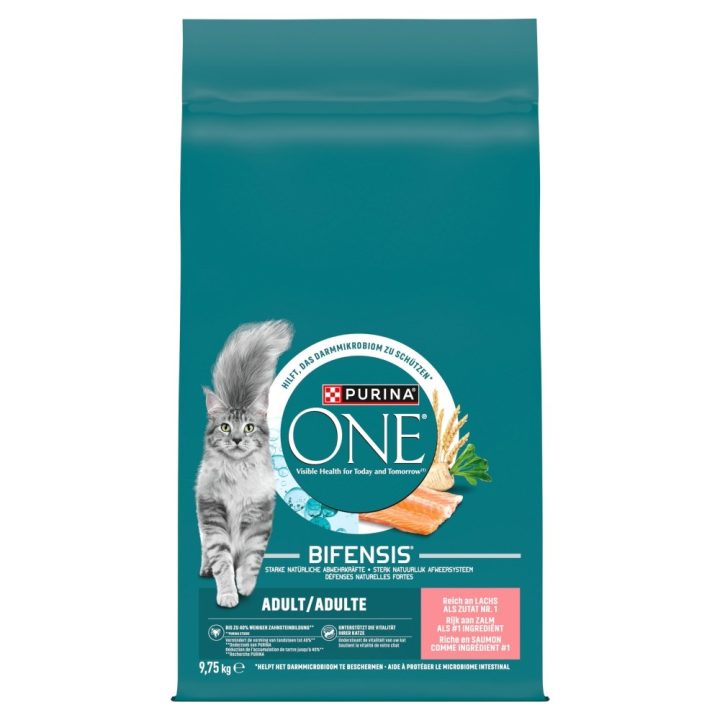 PURINA One Adult Salmon - dry cat food - 9 75kg