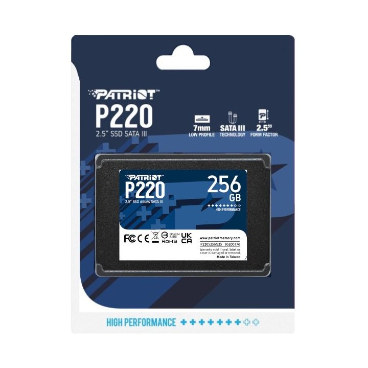 Patriot Memory P220 256GB 2.5 Serial ATA III