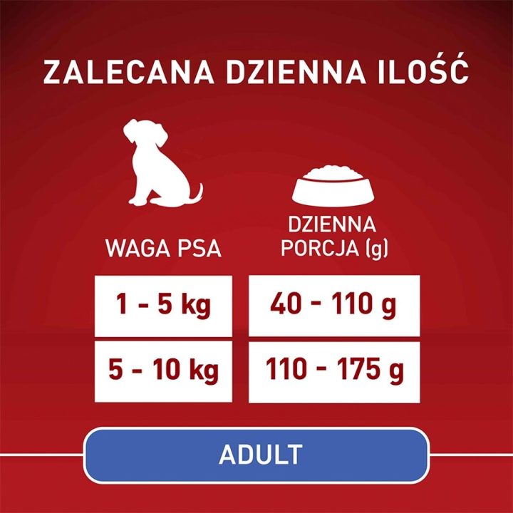 PURINA One Mini Adult Beef Rice - Dry Dog Food - 800 g