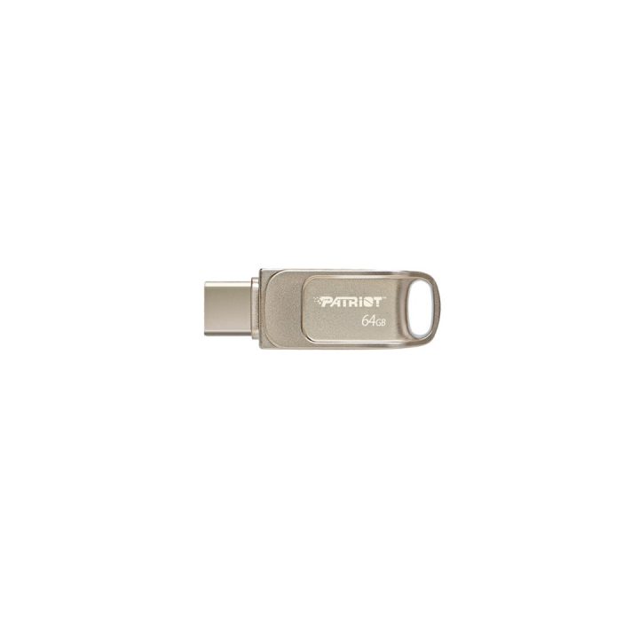 Patriot Memory Tab T560 64GB USB flash drive Dual USB 120MB/s (PS64GT560DS5D) Silver